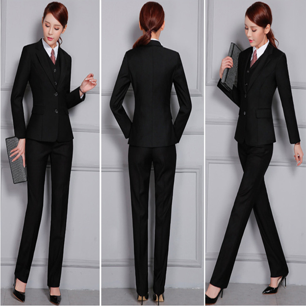 Office bank uniform pants fabric wholesale customized